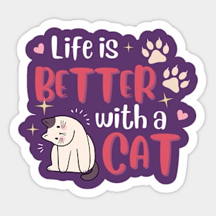 Cat Lover Sticker